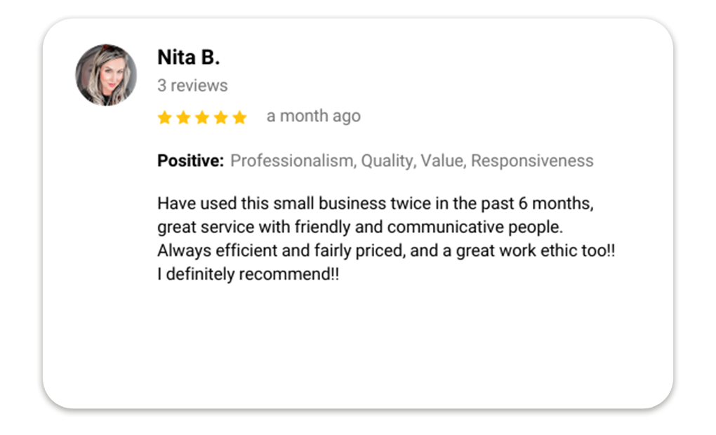 Haul ATX - Austin Moving Company Customer Reviews - Google Review - Nita